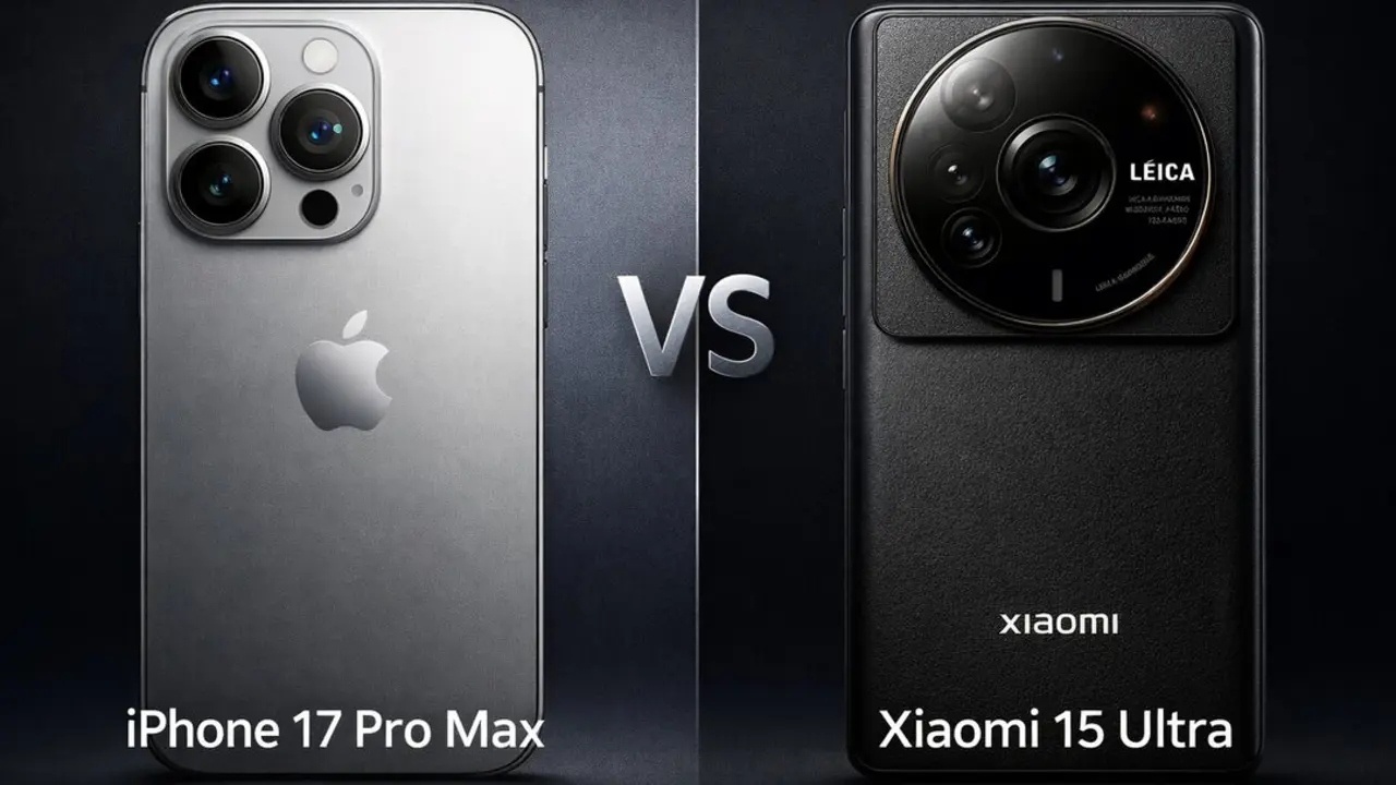 Comparativa iPhone 17 Pro Max vs Xiaomi 15 Ultra