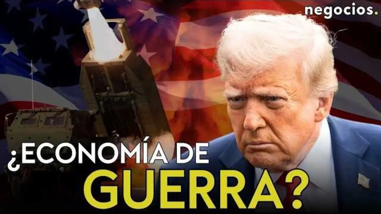 Thumbnail oficial del programa en Negocios TV donde Marcelo Ram&iacute;rez discute el giro militarista de Trump y su impacto global.<br>                        <br>                        <br>                        <br>                      