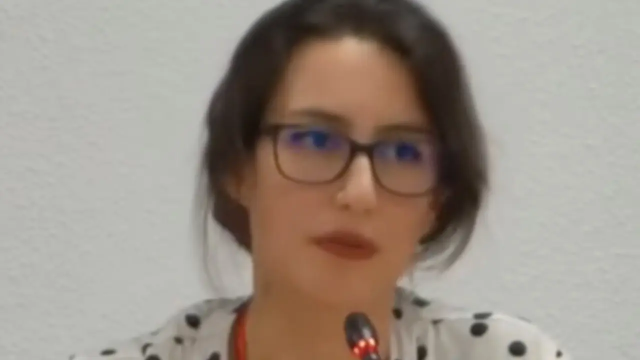 La desconocida que ha hecho el discurso viral. Foto: El Jacobino.