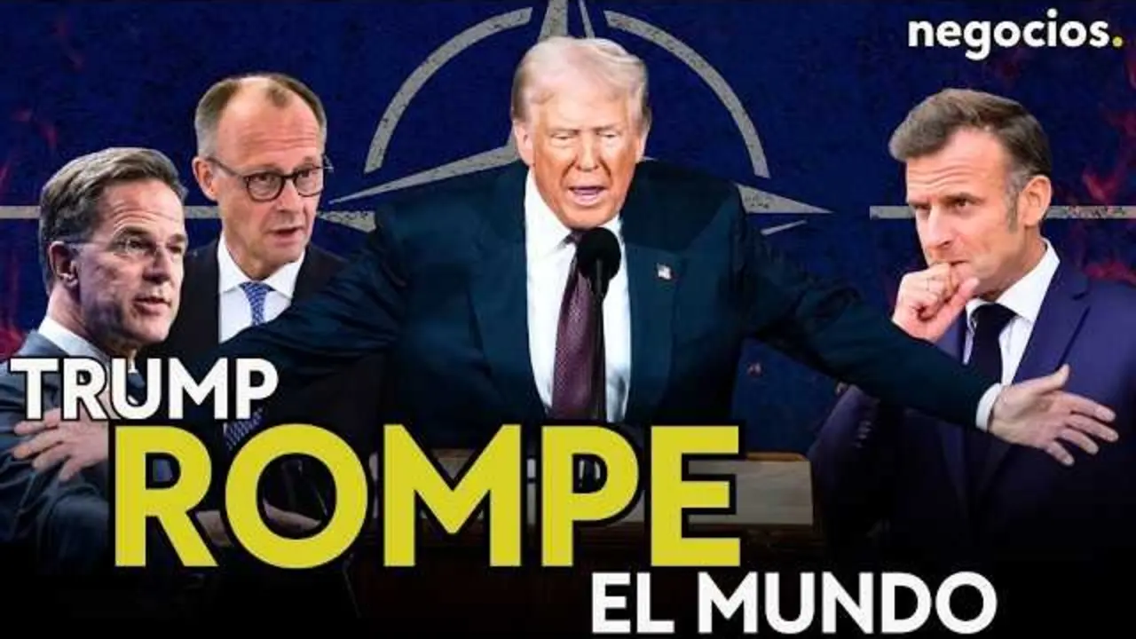 Imagen en miniatura del v&iacute;deo mostrando el t&iacute;tulo sobre la OTAN con s&iacute;mbolos militares y globos terr&aacute;queos en fondo oscuro.<br>                        <br>                        <br>                        <br>                      