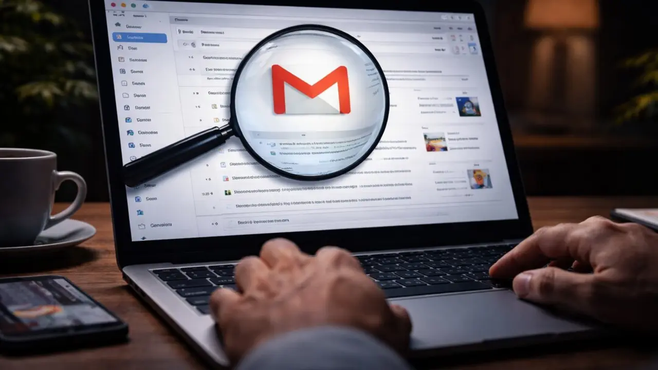 Gmail. Foto generada por IA.