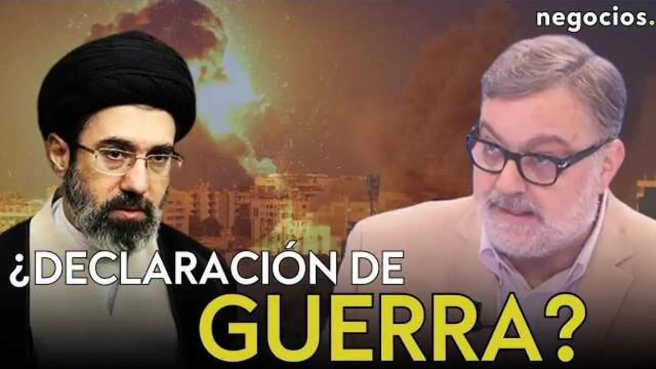 Captura de v&iacute;deo con el an&aacute;lisis de Gustavo de Ar&iacute;stegui en Negocios TV sobre la situaci&oacute;n en Oriente Medio y la propuesta iran&iacute;.<br>                        <br>                        <br>                        <br>                      