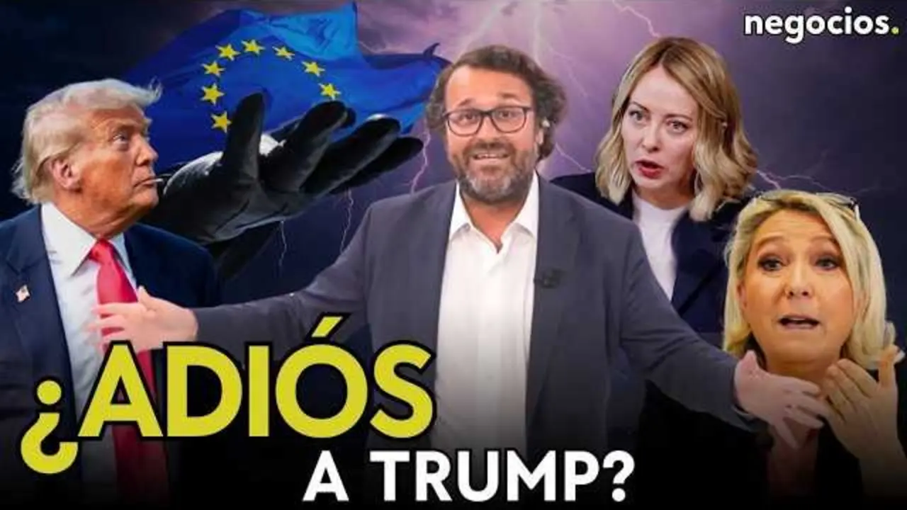 P&eacute;ter Magyar celebrando la victoria electoral en Hungr&iacute;a, s&iacute;mbolo del cambio en la derecha europea.<br>                        <br>                        <br>                        <br>                      