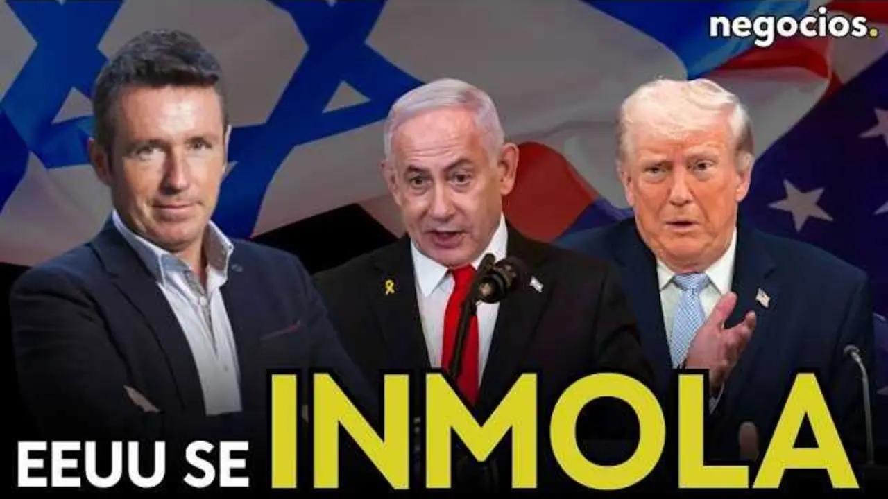 Alberto Iturralde durante la entrevista en Negocios TV, analizando la situaci&oacute;n geopol&iacute;tica en Oriente Medio.<br>                        <br>                        <br>                        <br>                      