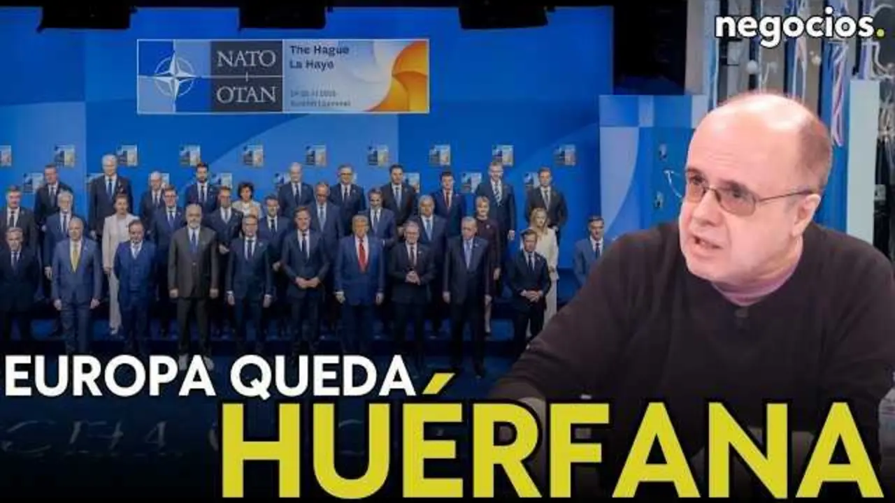 Thumbnail del v&iacute;deo de Negocios TV que ilustra a Fernando Morag&oacute;n durante su an&aacute;lisis sobre la OTAN y la geopol&iacute;tica actual.<br>                        <br>                        <br>                        <br>                      