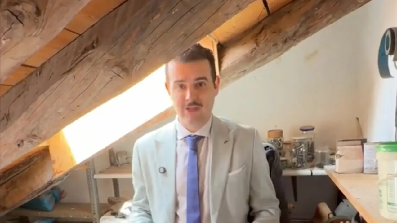 El piso de Lavapi&eacute;s. Foto: TikTok.