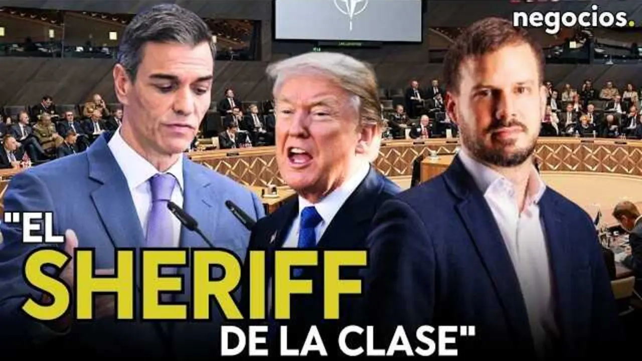 Trump y Espa&ntilde;a: tensi&oacute;n diplom&aacute;tica ilustrada con im&aacute;genes de banderas nacionales y bases militares estadounidenses en territorio espa&ntilde;ol.<br>                        <br>                        <br>                        <br>                      