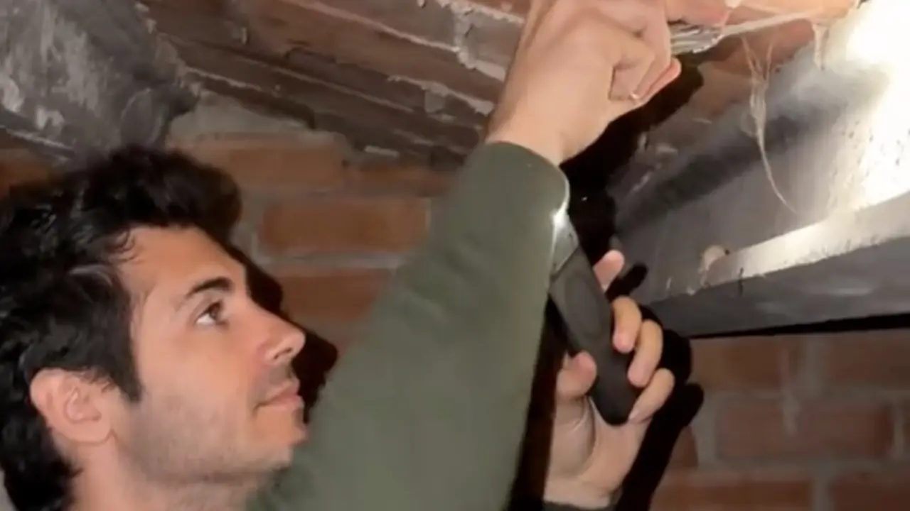 La vivienda afectada