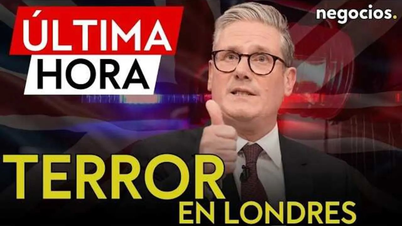 Vista del centro de Londres con im&aacute;genes de vigilancia y presencia policial tras aumento de la alerta terrorista<br>                        <br>                        <br>                        <br>                      