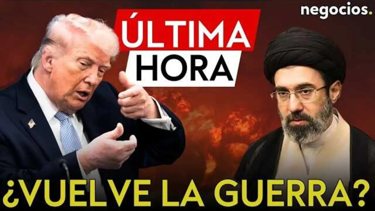 Fotograf&iacute;a del presidente Donald Trump en la Casa Blanca durante su declaraci&oacute;n sobre la situaci&oacute;n con Ir&aacute;n.<br>                        <br>                        <br>                        <br>                      