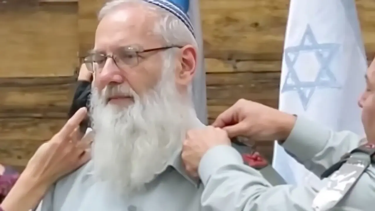 El rabino jefe del ej&eacute;rcito israel&iacute;