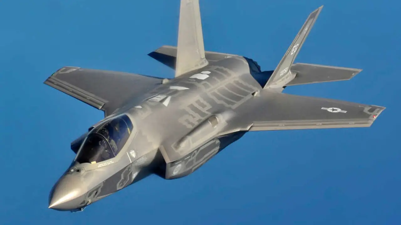 U.S. Air Force F-35A Lightning II Joint Strike Fighters from the 58th Fighter Squadron, 33rd Fighter Wing, Eglin AFB, Fla. perform an aerial refueling mission with a KC-135 Stratotanker from the 336th Air Refueling Squadron from March ARB, Calif., May 14, 2013 off the coast of Northwest Florida. The 33rd Fighter Wing is a joint graduate flying and maintenance training wing that trains Air Force, Marine, Navy and international partner operators and maintainers of the F-35 Lightning II. (U.S. Air Force photo by Master Sgt. Donald R. Allen/Released)