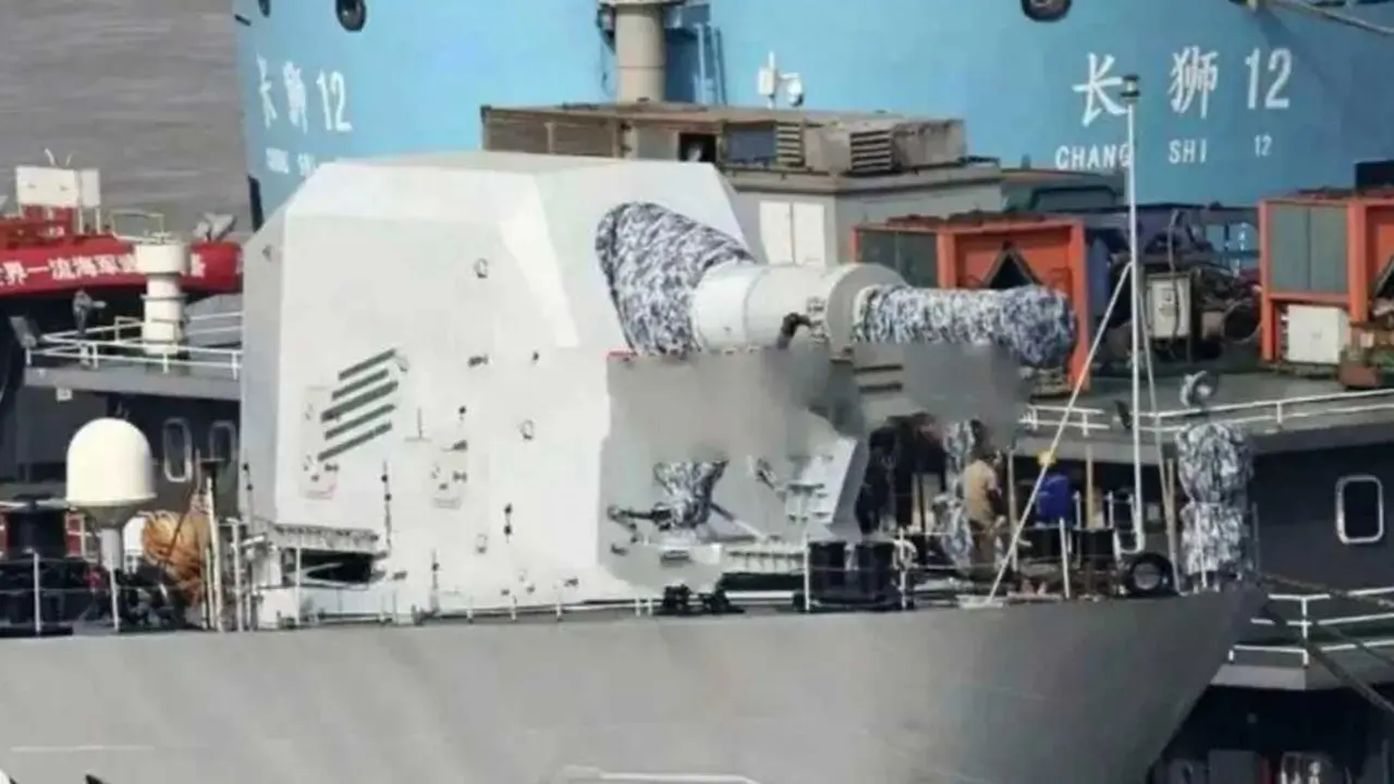 China-Railgun. Foto: RRSS.