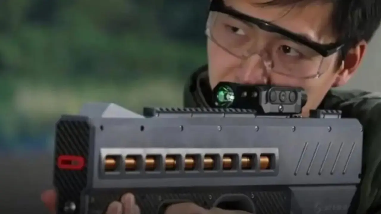 El fusil. Foto: RRSS