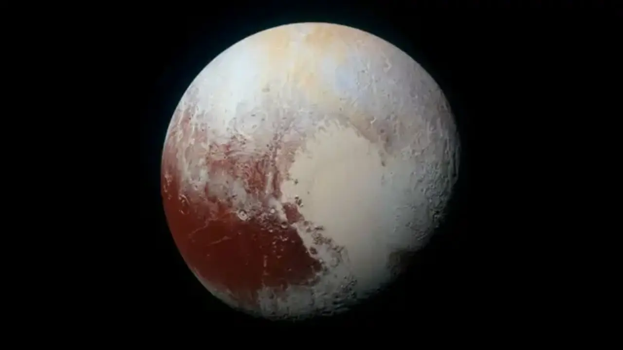 Plut&oacute;n. Foto: NASA.