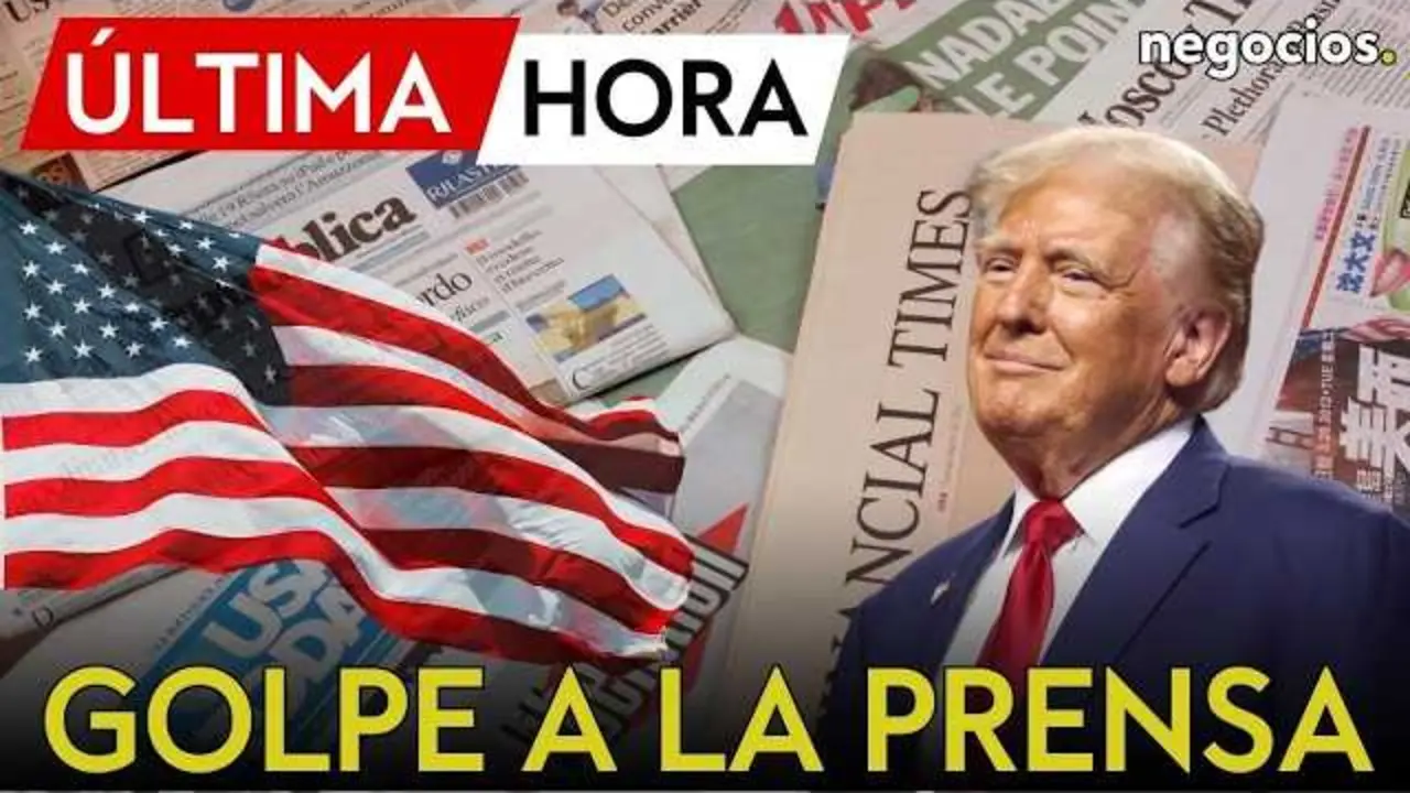 Thumbnail del v&iacute;deo de Negocios TV sobre la investigaci&oacute;n de Trump por filtraciones sobre la guerra en Ir&aacute;n<br>                        <br>                        <br>                        <br>                      