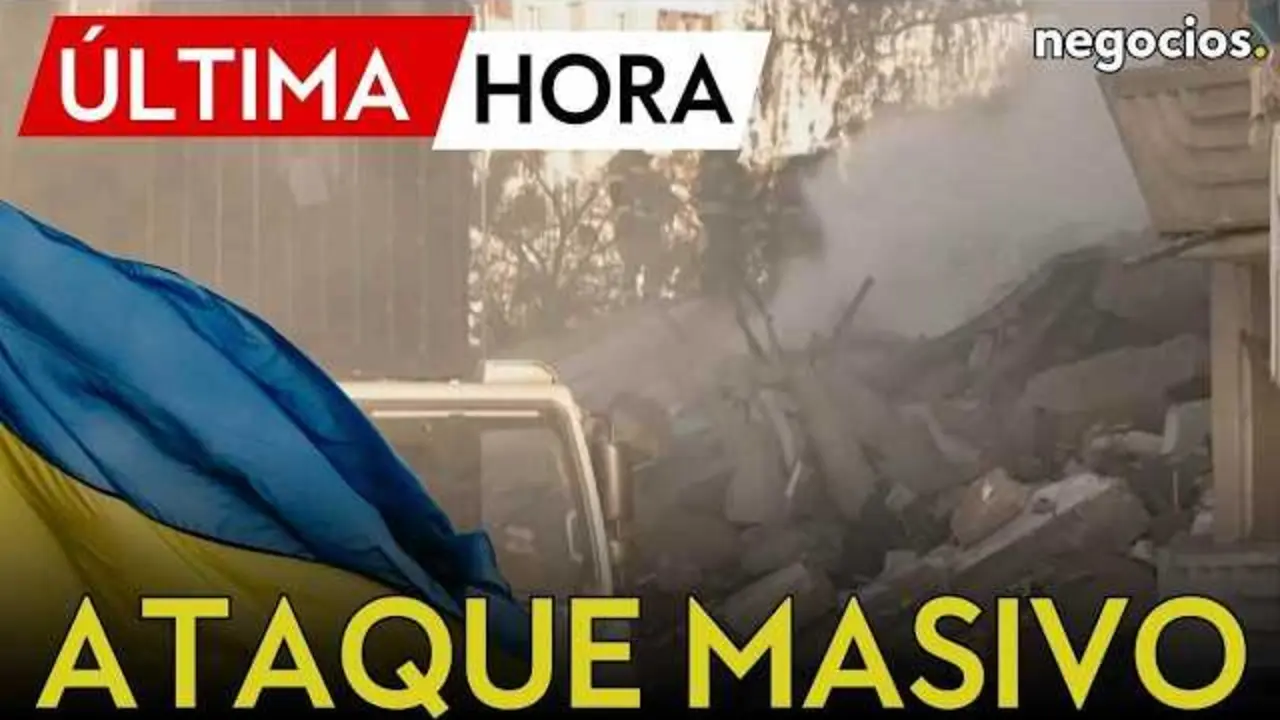 Imagen satelital que muestra el &aacute;rea afectada por el ataque de misiles y drones en la capital ucraniana, Kiev.<br>                        <br>                        <br>                        <br>                      