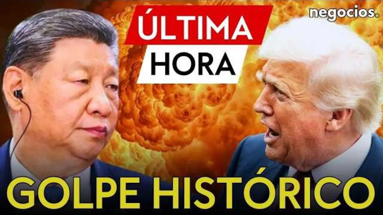 Donald Trump y Xi Jinping durante la reuni&oacute;n en Pek&iacute;n donde pactaron un acuerdo hist&oacute;rico sobre Ir&aacute;n y su programa nuclear.<br>                        <br>                        <br>                        <br>                      