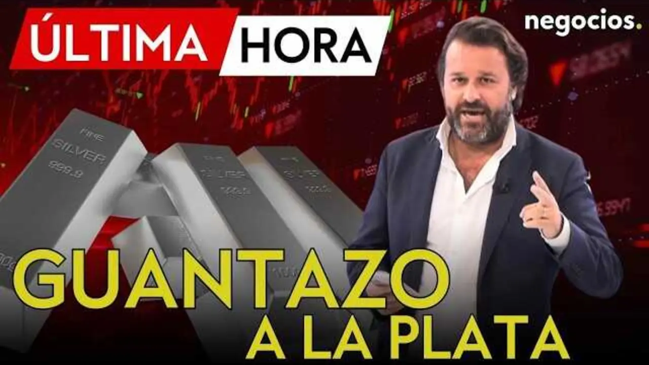 Gr&aacute;fico que muestra la ca&iacute;da abrupta del precio de la plata y la suspensi&oacute;n de futuros en Tailandia<br>                        <br>                        <br>                        <br>                      