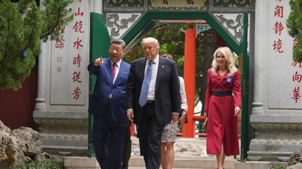 Trump y Xi Jinping. Foto: RRSS.