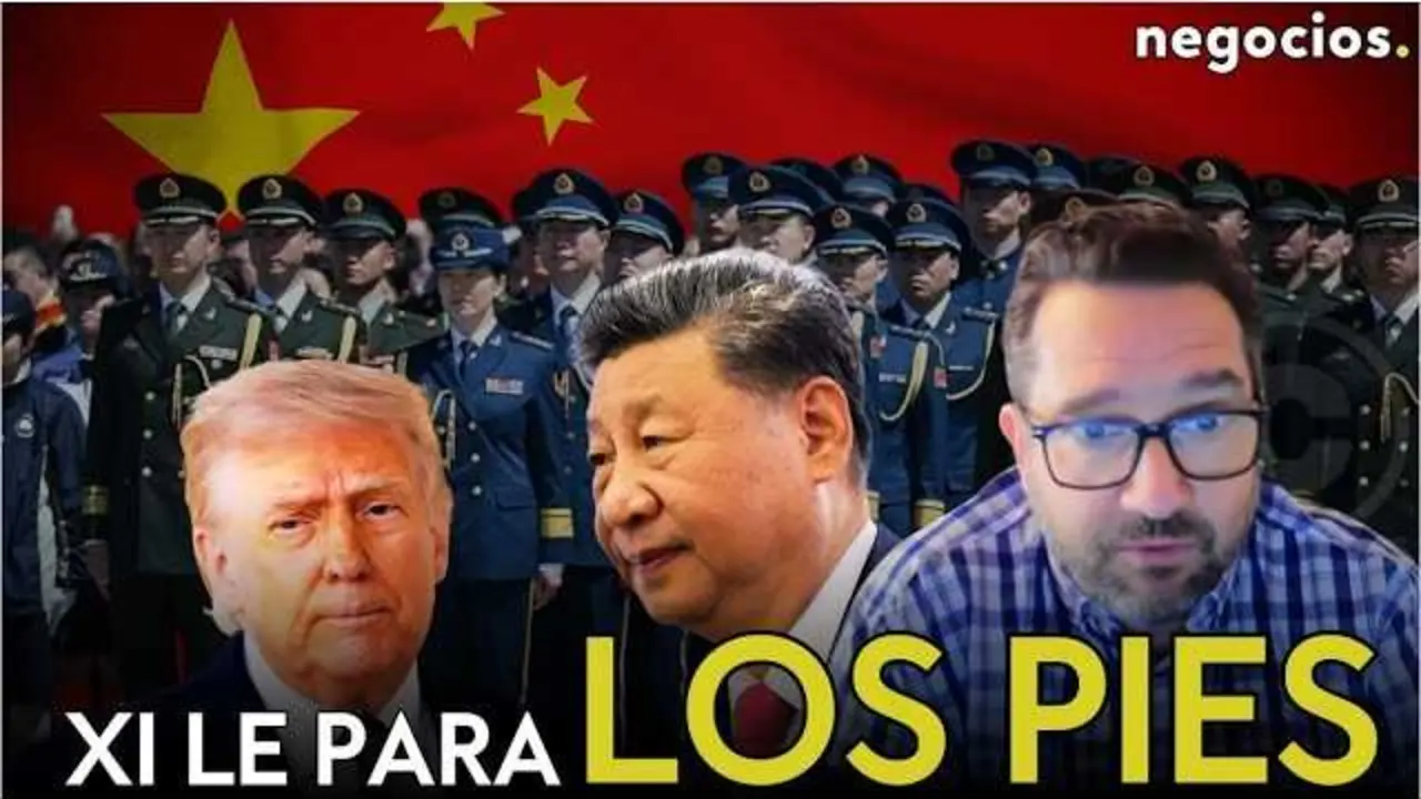 Imagen oficial de la cumbre entre Donald Trump y Xi Jinping en Pek&iacute;n, s&iacute;mbolo de la complicada relaci&oacute;n bilateral y la tensi&oacute;n global actual.<br>                        <br>                        <br>                        <br>                      