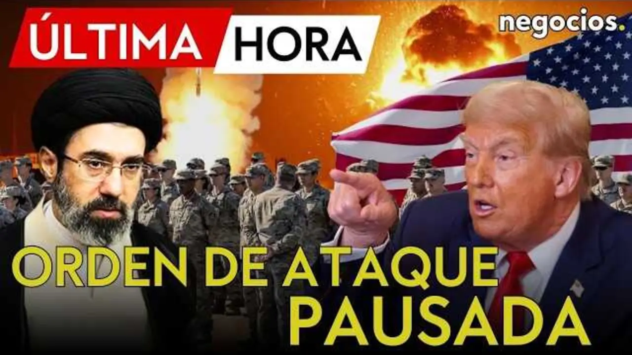 Thumbnail del video mostrando la bandera de Estados Unidos sobre Washington D.C. con un fondo difuminado que sugiere tensi&oacute;n geopol&iacute;tica.<br>                        <br>                        <br>                        <br>                      