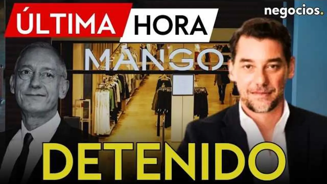 Foto de la portada del v&iacute;deo que muestra el rostro serio de Jonathan Andic, tras la noticia de su detenci&oacute;n por la muerte de su padre, Isaac Andic, fundador de Mango.<br>                        <br>                        <br>                        <br>                      