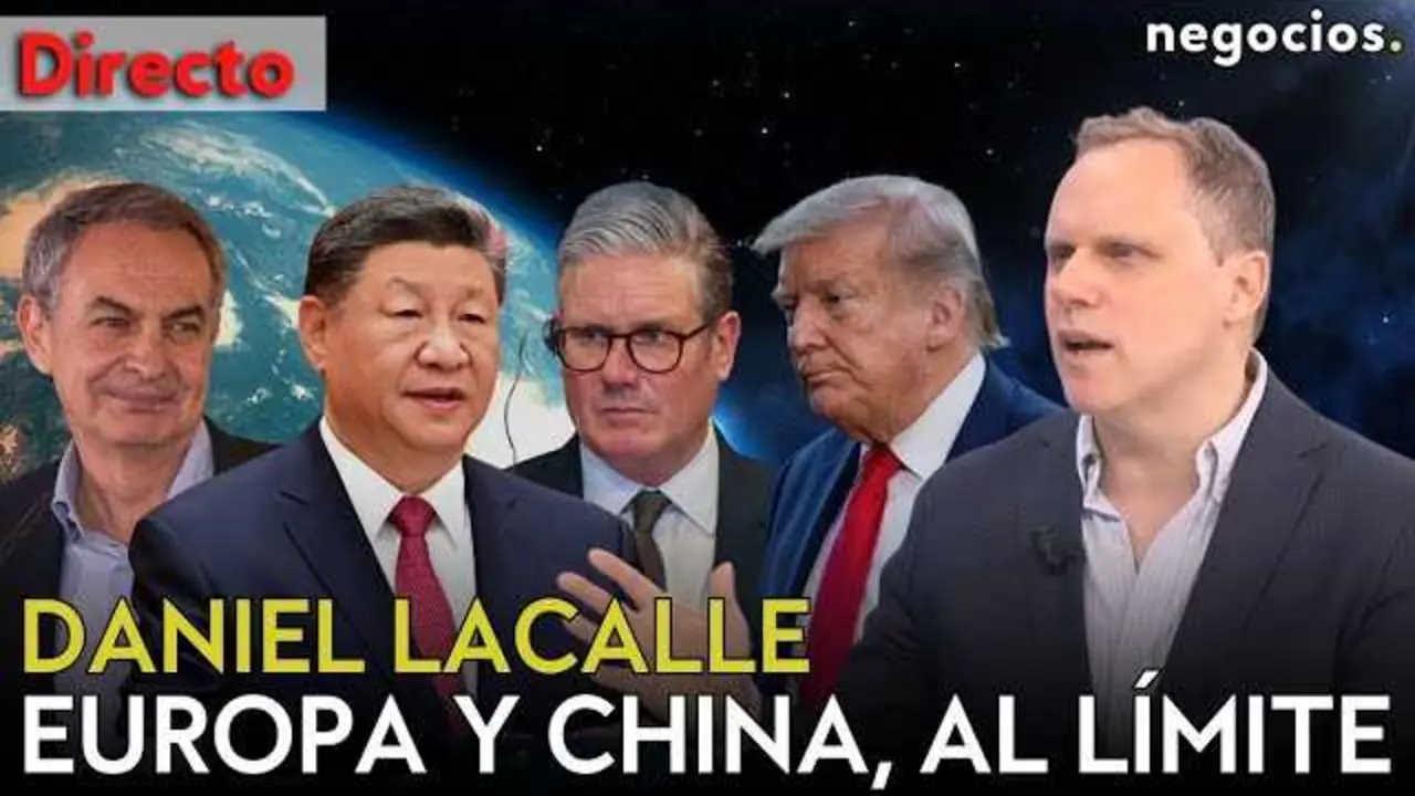 Daniel Lacalle durante su an&aacute;lisis en el programa Cierre de Wall Street de Negocios TV.<br>                        <br>                        <br>                        <br>                      
