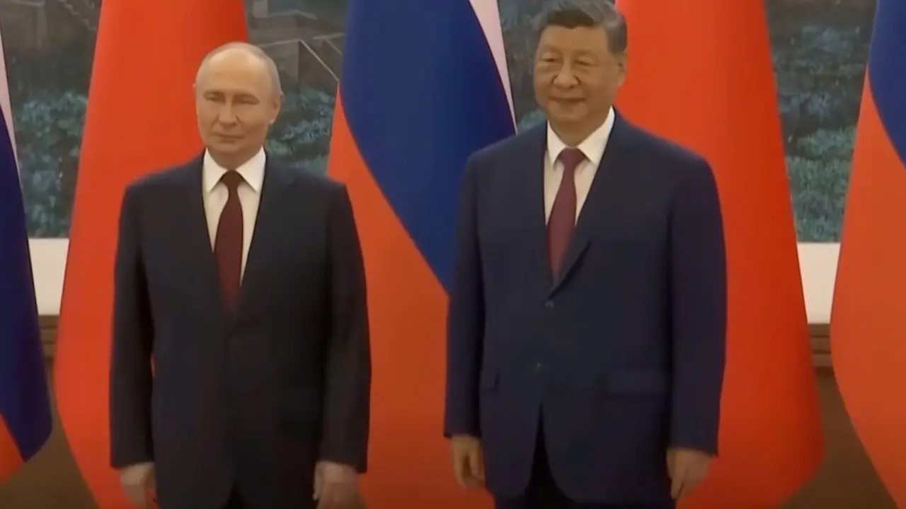 Putin y Xi Jinping.