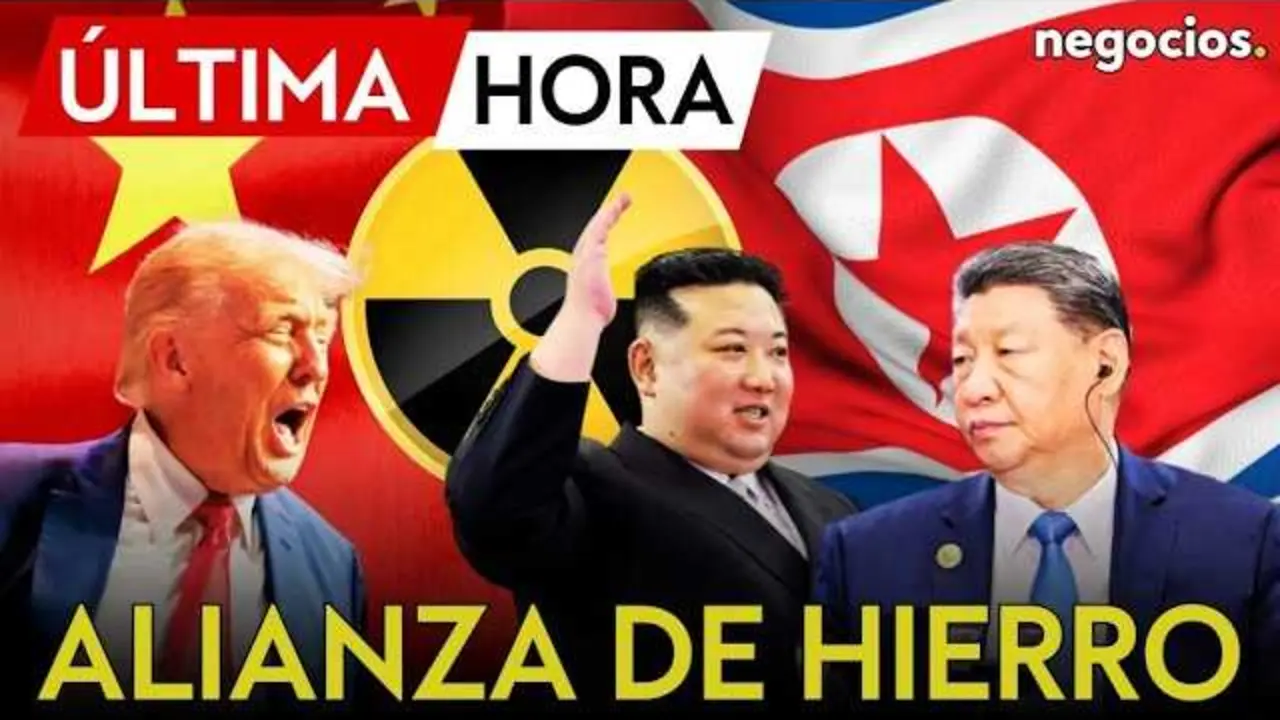 Xi Jinping y Kim Jong-un durante una posible reuni&oacute;n estrat&eacute;gica para reforzar la alianza entre China y Corea del Norte.<br>                        <br>                        <br>                        <br>                      