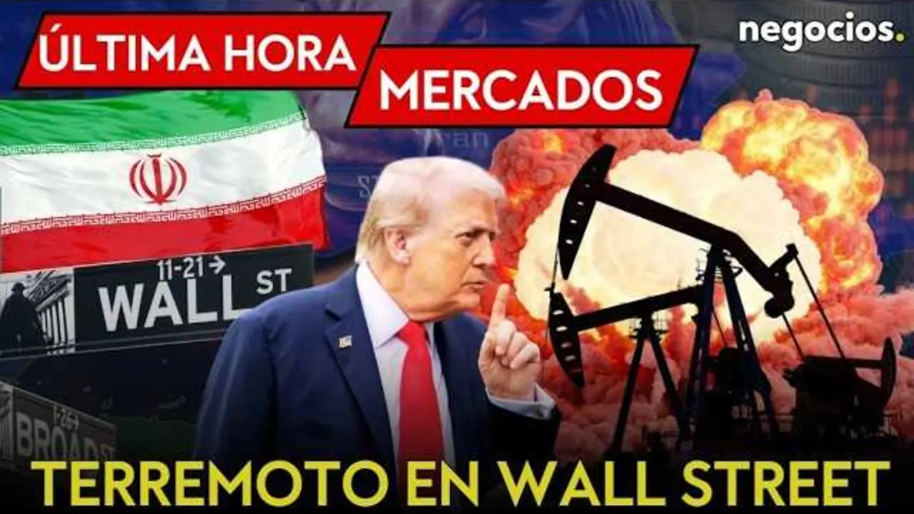 Gr&aacute;fico del mercado financiero con referencia a las noticias sobre el acuerdo entre Estados Unidos e Ir&aacute;n y la fluctuaci&oacute;n del petr&oacute;leo y el d&oacute;lar.<br>                        <br>                        <br>                        <br>                      