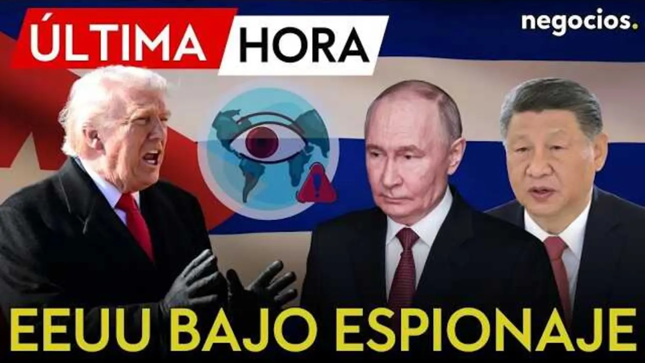 Mapa que muestra la proximidad estrat&eacute;gica de Cuba a Florida y el despliegue tecnol&oacute;gico de inteligencia de Rusia y China.<br>                        <br>                        <br>                        <br>                      
