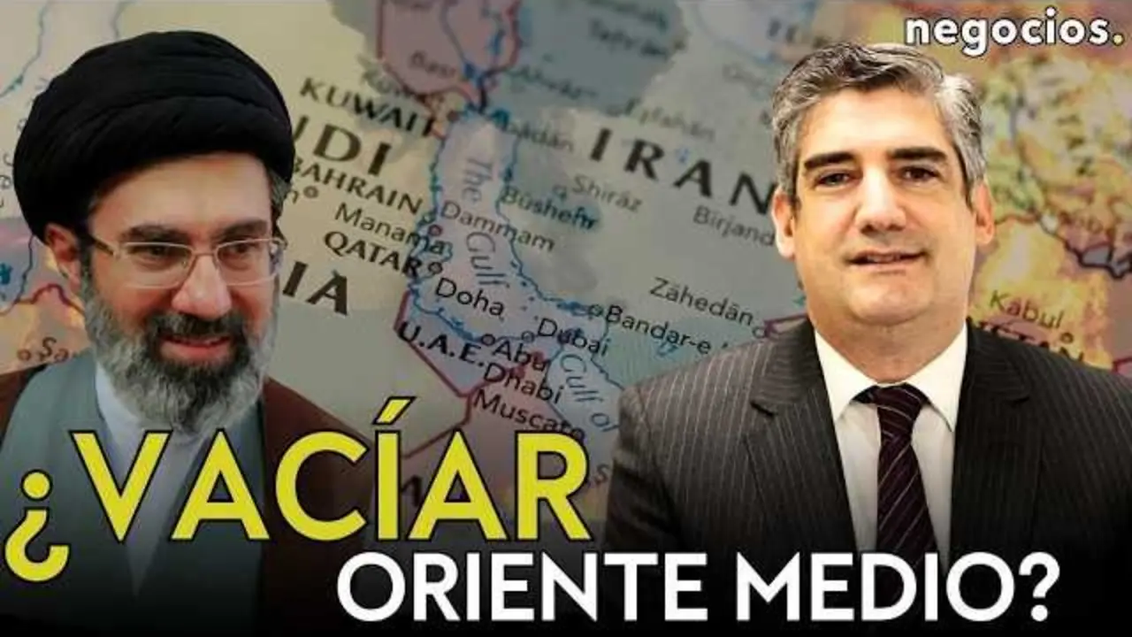 Antonio Alonso Marcos durante su entrevista en Negocios TV, donde analiza la compleja situaci&oacute;n geopol&iacute;tica en Oriente Medio y Europa.<br>                        <br>                        <br>                        <br>                      
