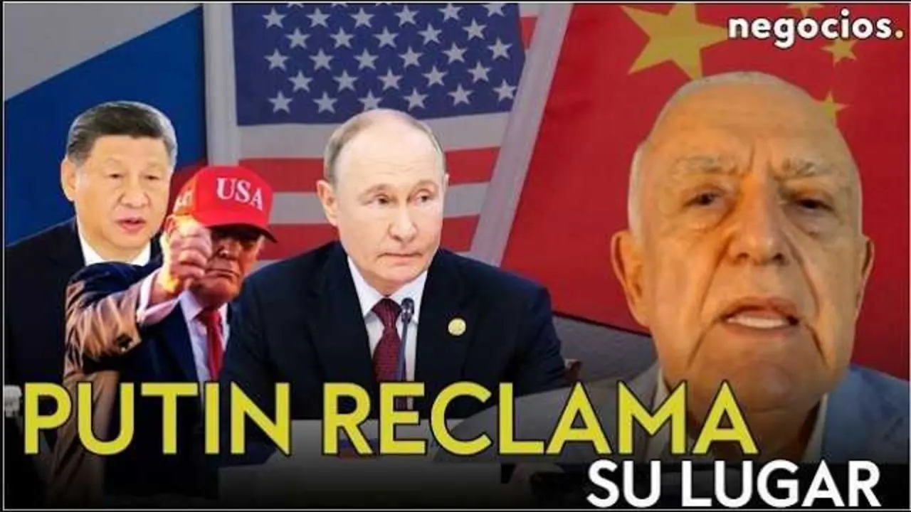 Carlos Ruckauf en Negocios TV comentando la reconfiguraci&oacute;n del poder global entre Rusia, China y Estados Unidos.<br>                        <br>                        <br>                        <br>                      