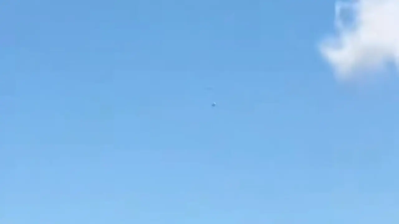 El presunto ovni