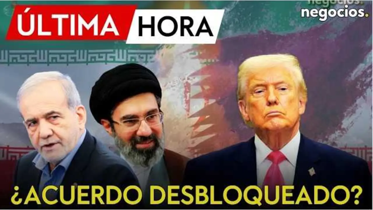 Imagen del v&iacute;deo de Negocios TV mostrando el avance en las negociaciones entre EEUU e Ir&aacute;n mediadas por Qatar<br>                        <br>                        <br>                        <br>                      