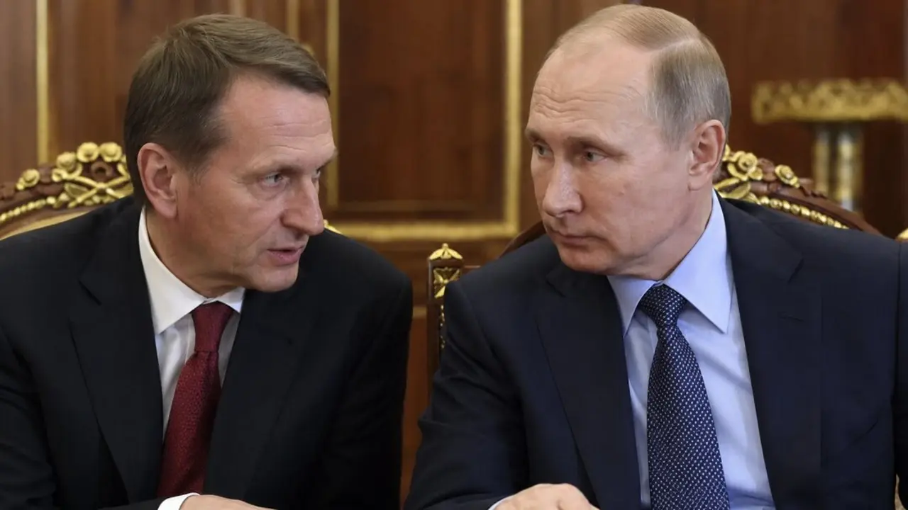 Sergey Naryshkin con Putin
