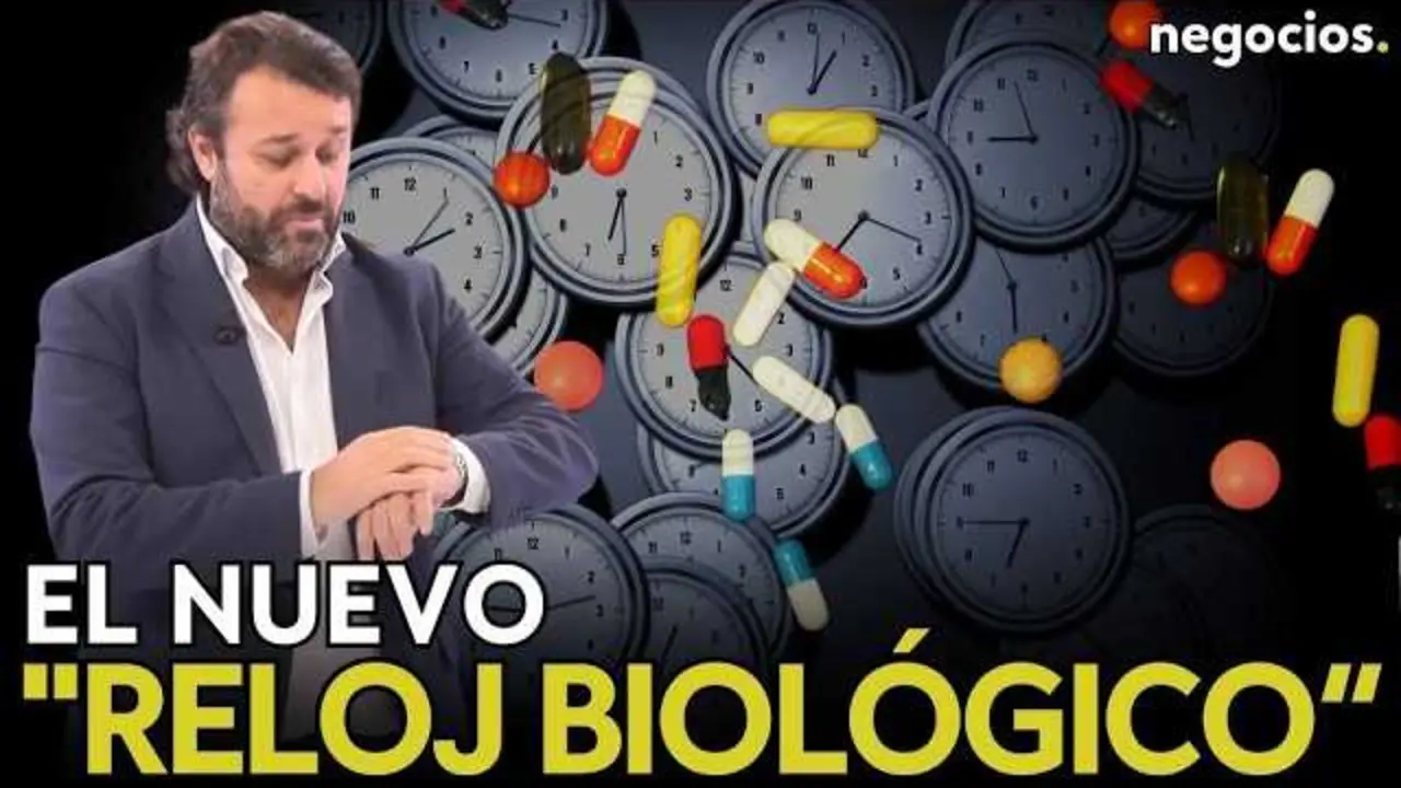 Imagen que muestra el video de Negocios TV sobre el reloj biol&oacute;gico definitivo y la longevidad humana.<br>                        <br>                        <br>                        <br>                      