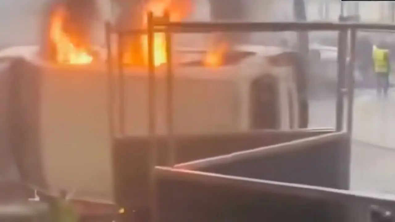 Los disturbios en Francia