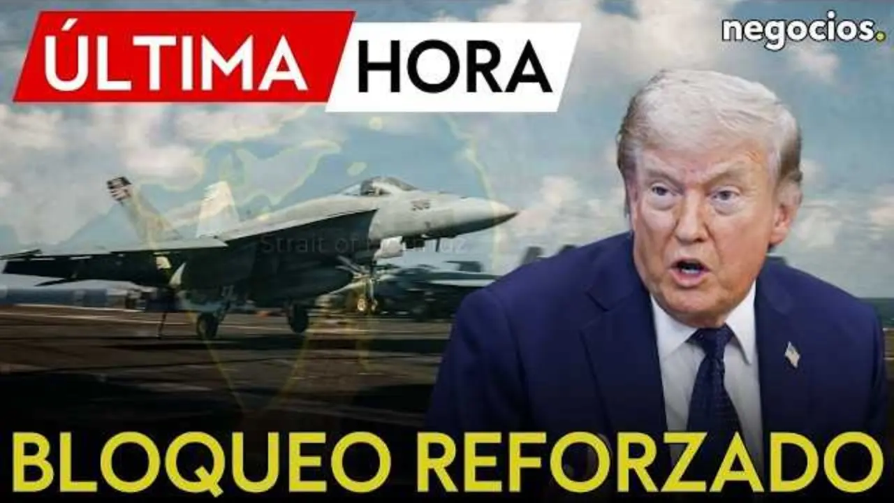 Imagen del portaaviones USS Abraham Lincoln navegando en el estrecho de Ormuz en misi&oacute;n de bloqueo naval.<br>                        <br>                        <br>                        <br>                      