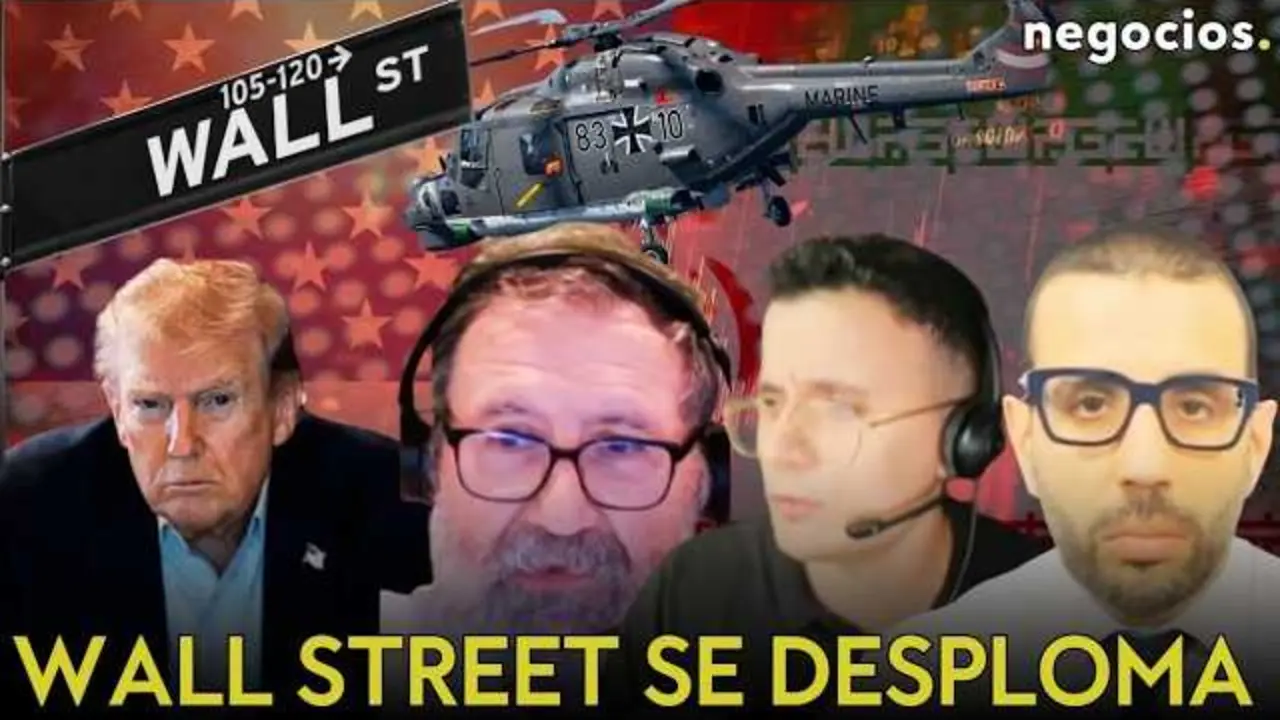 Imagen que muestra una sesi&oacute;n de negociaci&oacute;n en Wall Street con gr&aacute;ficos en descenso, reflejando la volatilidad tras el ataque iran&iacute; a un helic&oacute;ptero estadounidense.<br>                        <br>                        <br>                        <br>                      