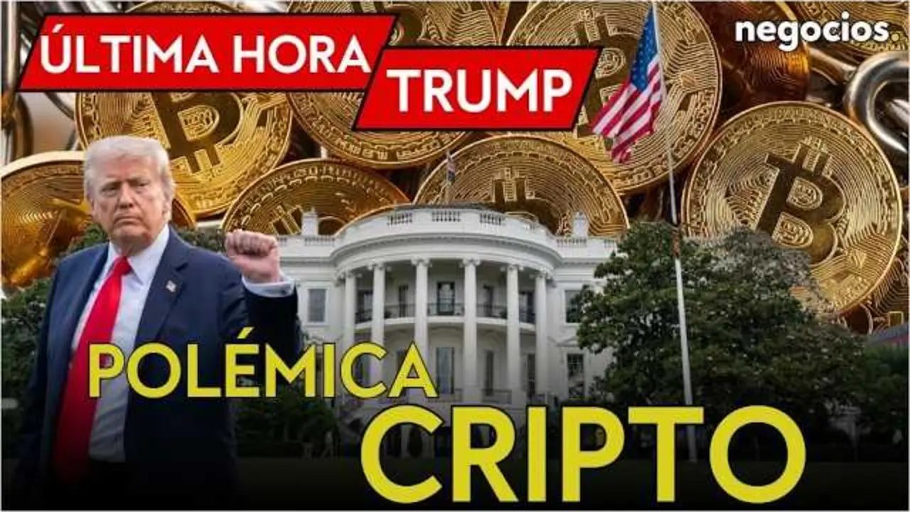 Fotograf&iacute;a ilustrativa con imagen de Donald Trump, representando la complejidad de sus desaf&iacute;os en criptomonedas, pol&iacute;tica republicana y disputas judiciales por aranceles.<br>                        <br>                        <br>                        <br>                      