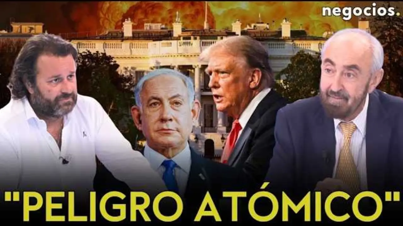 Imagen del Golfo P&eacute;rsico con superposici&oacute;n de banderas de Ir&aacute;n, Israel y Estados Unidos para ilustrar el conflicto geopol&iacute;tico.<br>                        <br>                        <br>                        <br>                      