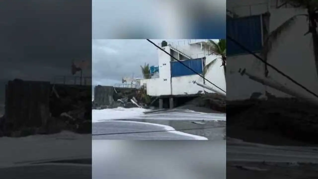 Inundaciones en Guatemala provocadas por la tormenta tropical Cristina, con calles anegadas y comunidades afectadas.<br>                        <br>                        <br>                        <br>                      