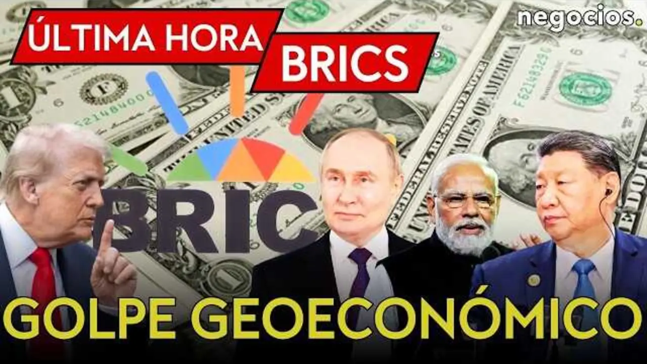 Representaci&oacute;n gr&aacute;fica del bloque BRICS con la inclusi&oacute;n potencial de Bangladesh, simbolizando la expansi&oacute;n y desaf&iacute;o al predominio del d&oacute;lar estadounidense.<br>                        <br>                        <br>                        <br>                      
