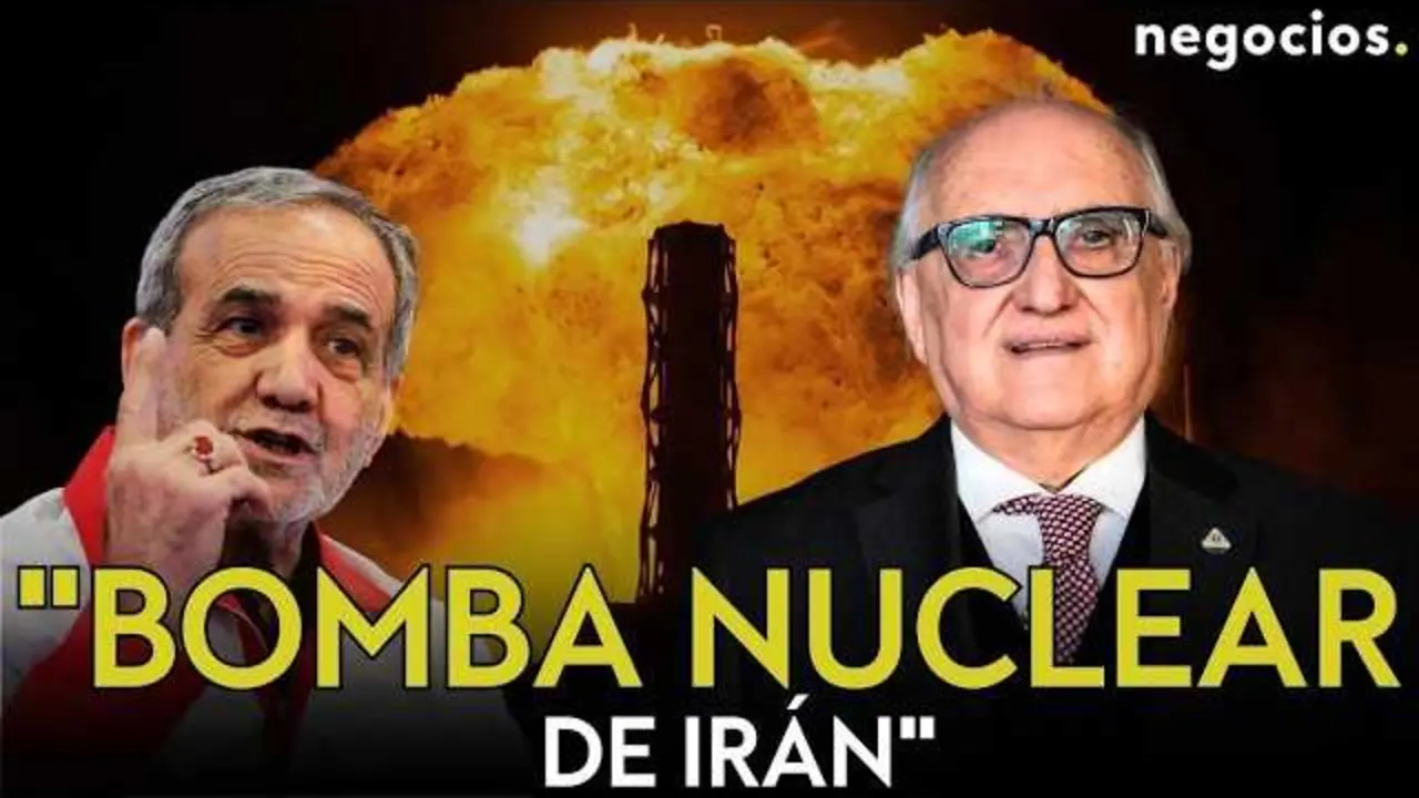 Captura del v&iacute;deo donde Alfredo Jalife dialoga sobre la geopol&iacute;tica y los misiles hipers&oacute;nicos iran&iacute;es en Negocios TV.<br>                        <br>                        <br>                        <br>                      