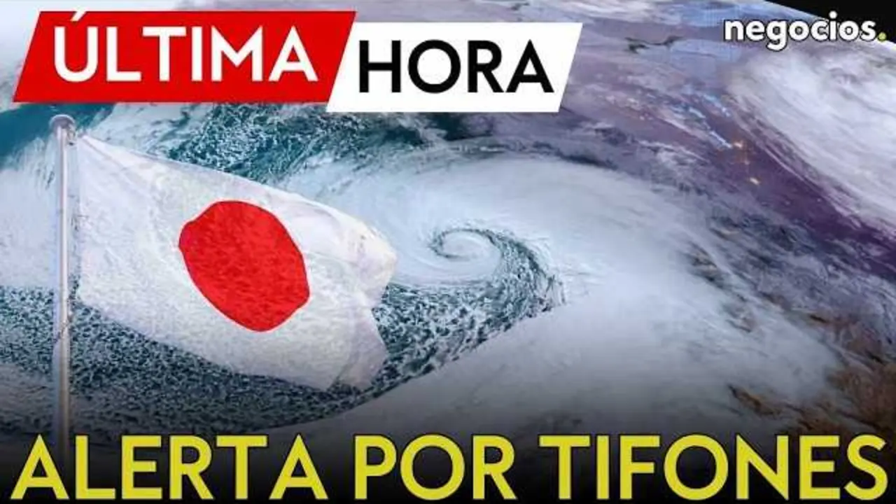 Tifones acerc&aacute;ndose a las costas japonesas con alerta emitida para Okinawa y Kyushu mientras se reporta un terremoto en Tokio<br>                        <br>                        <br>                        <br>                      