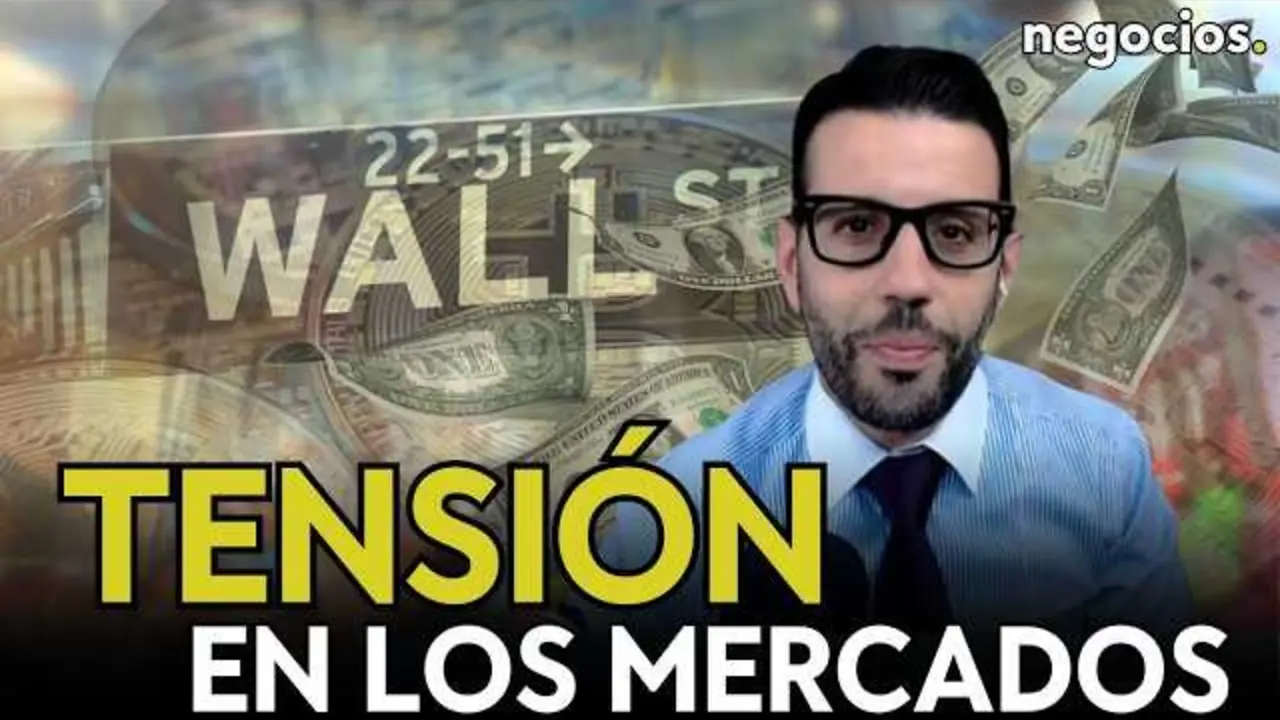 Gr&aacute;fico financiero representando la fortaleza del d&oacute;lar frente a otras divisas y la ca&iacute;da en precio del oro y Bitcoin.<br>                        <br>                        <br>                        <br>                      
