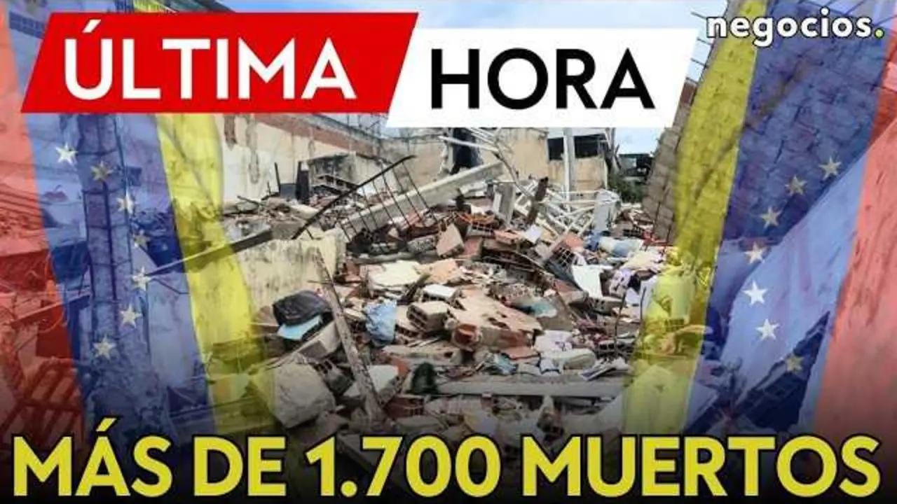 Imagen oficial de v&iacute;deo de Negocios TV mostrando las secuelas del terremoto en Venezuela<br>                        <br>                        <br>                        <br>                      
