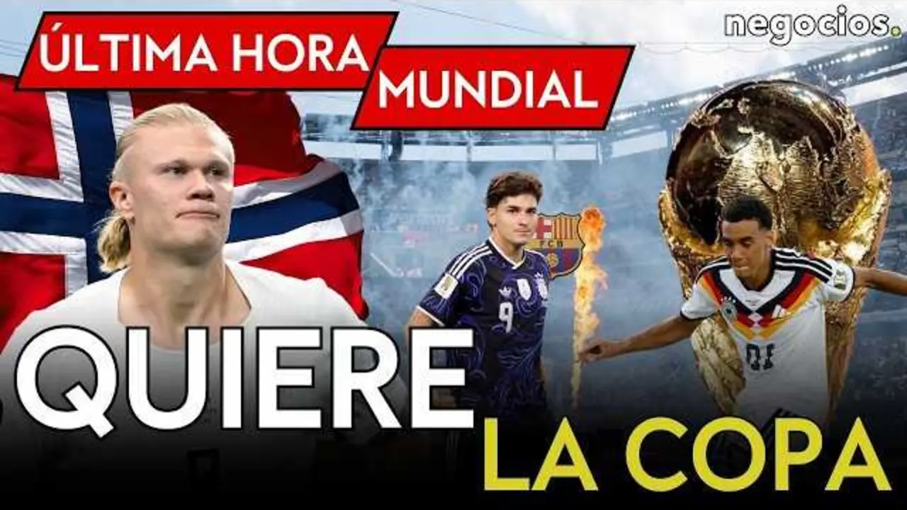 Erling Haaland celebrando un gol decisivo en el Mundial 2026, mientras Alemania enfrenta una crisis institucional tras su eliminaci&oacute;n.<br>                        <br>                        <br>                        <br>                      